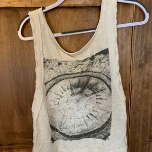 Free people graphic tee